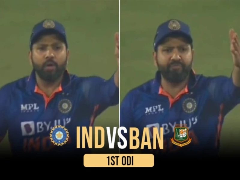IND vs BAN: बांग्लादेश के खिलाफ LIVE मैच में रोहित शर्मा ने खोया आपा, युवा वाशिंगटन सुन्दर को दी माँ की गाली! वायरल हुआ VIDEO