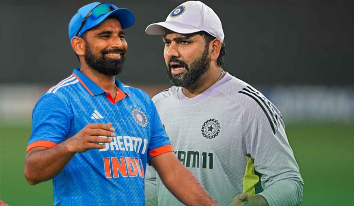 Rohit Sharma and Mohammed Shami