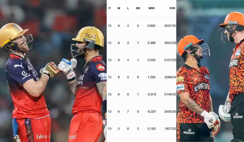 IPL 2025 Points Table