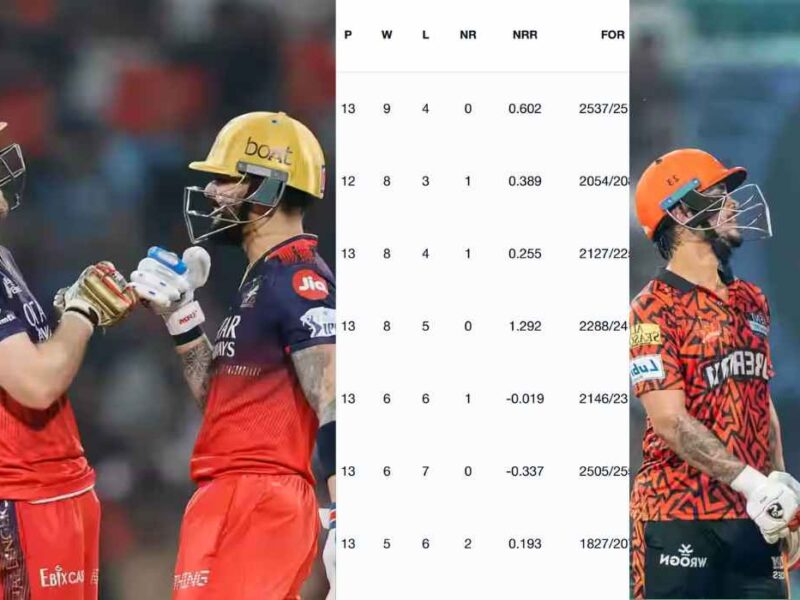 IPL 2025 Points Table