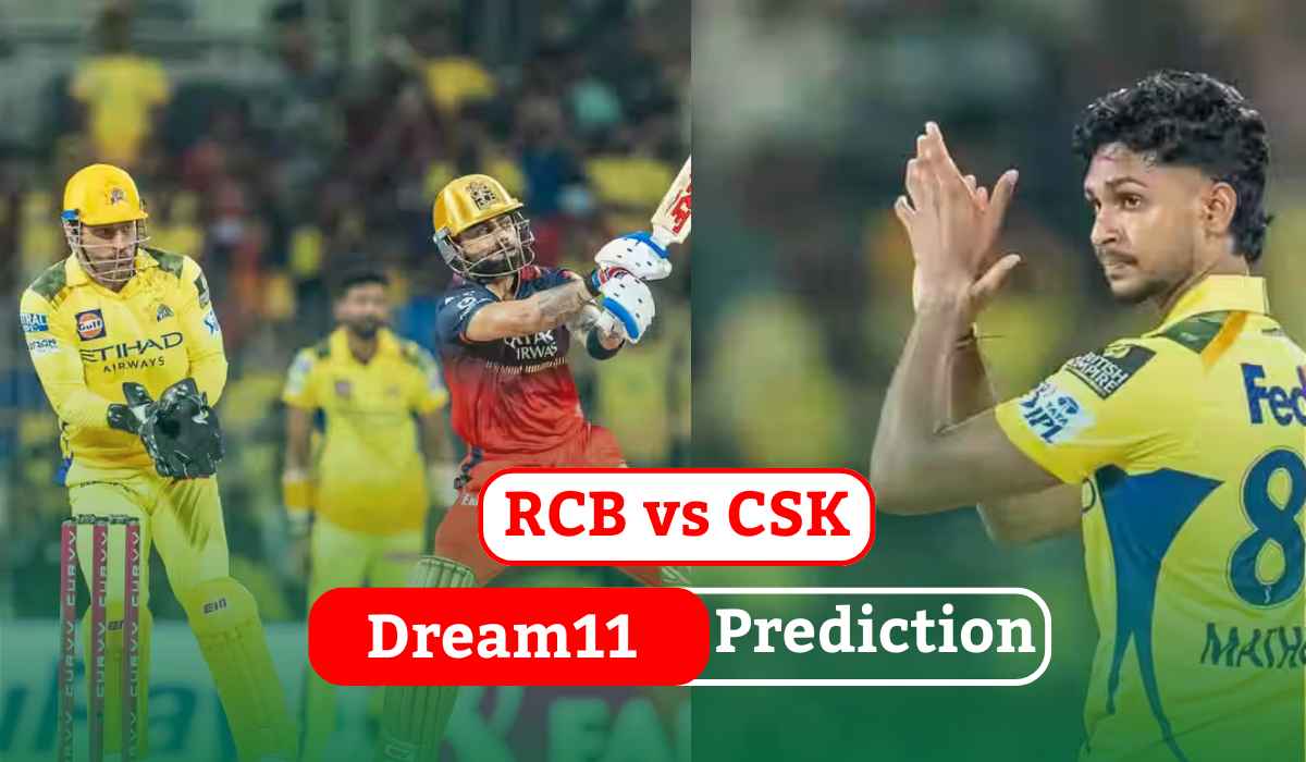 RCB vs CSK D11 Team