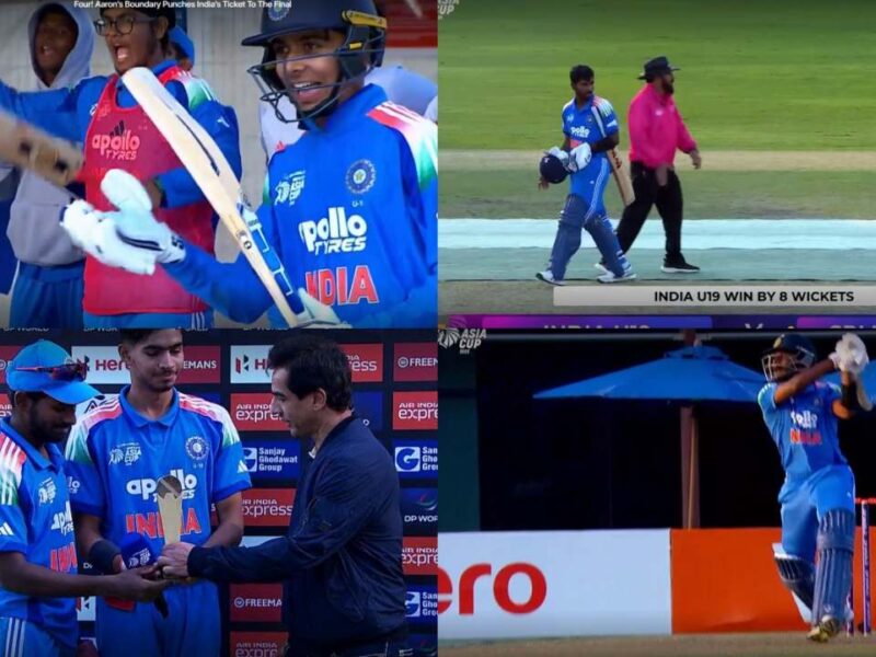 सेमीफाइनल में खामोश माहत्रे-सूर्यवंशी का बल्ला, तब गरजा विहान-जार्ज का बल्ला, 8 विकेट से जीत, फाइनल में इस तारीख को पाक से भिड़ंत