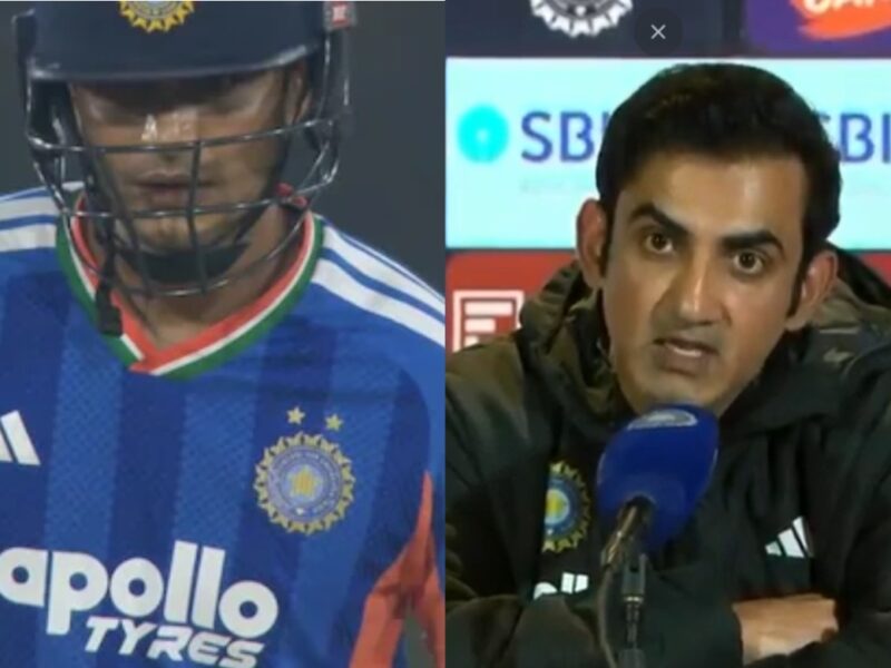 टी20 वर्ल्डकप 2026 से Gill के बाहर होने के बाद गंभीर का फूटा गुस्सा, टीम से बाहर होने पर आया पहला रिएक्शन