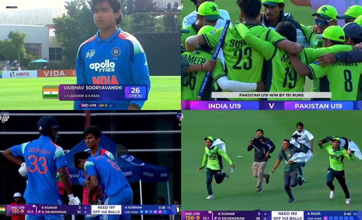 एशिया कप फाइनल वैभव सूर्यवंशी ने कटाया नाक, फाइनल में फुस्स निकला आयुष महत्रे का बल्ला, पाकिस्तान से मिली 191 रन से हार