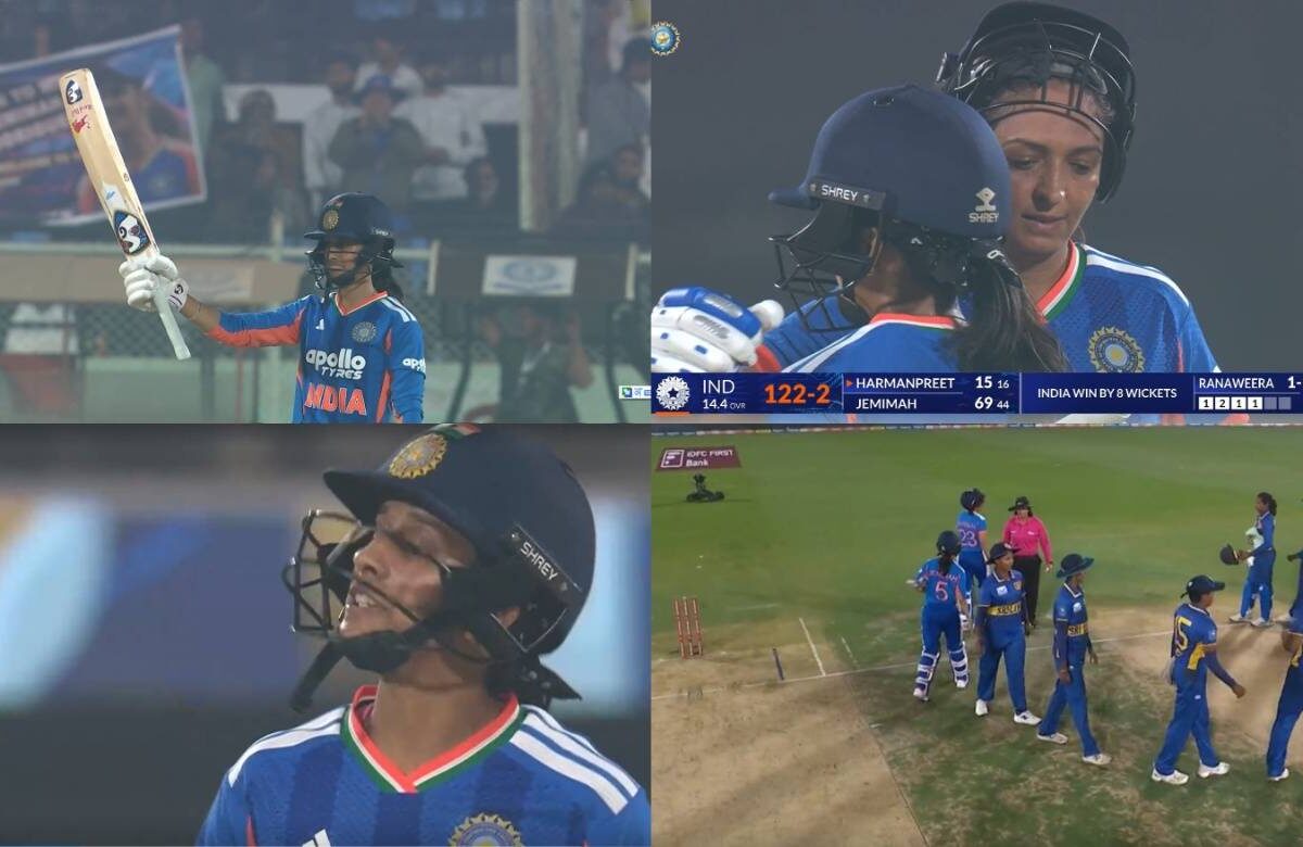 IND vs SL: शेफाली फ्लॉप, मंधाना के नही निकले रन, फिर जेमिमा ने बल्ले से मचाया कोहराम, पहले मैच श्रीलंका को 8 विकेट से रौंदा