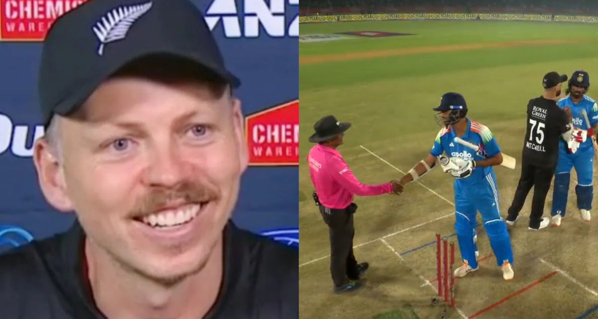 हारकर भी हर भारतीय का दिल जीत गए न्यूजीलैंड कप्तान माइकल ब्रेसवेल, कहा- "विश्व की नंबर 1 टीम को हमने..."