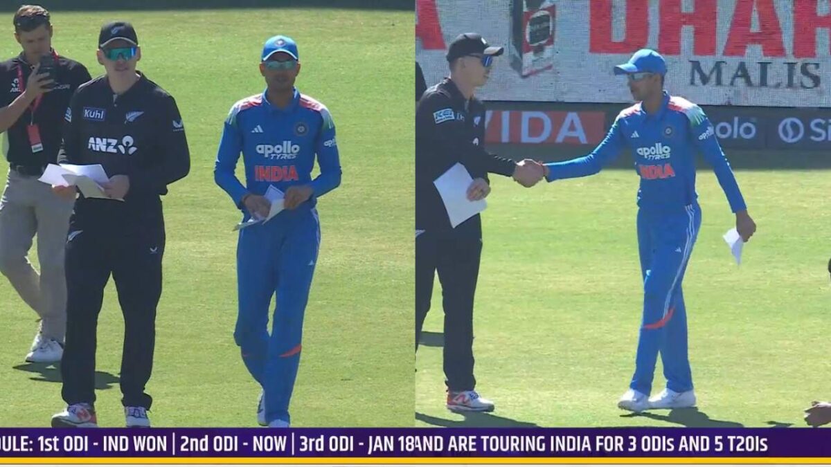 IND vs NZ, TOSS: टॉस हार करते शुभमन गिल ने बताया क्यों नही दे रहे अर्शदीप को मौका, बदल गयी टीम इंडिया की प्लेइंग XI