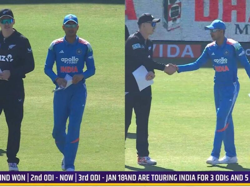 IND vs NZ, TOSS: टॉस हार करते शुभमन गिल ने बताया क्यों नही दे रहे अर्शदीप को मौका, बदल गयी टीम इंडिया की प्लेइंग XI