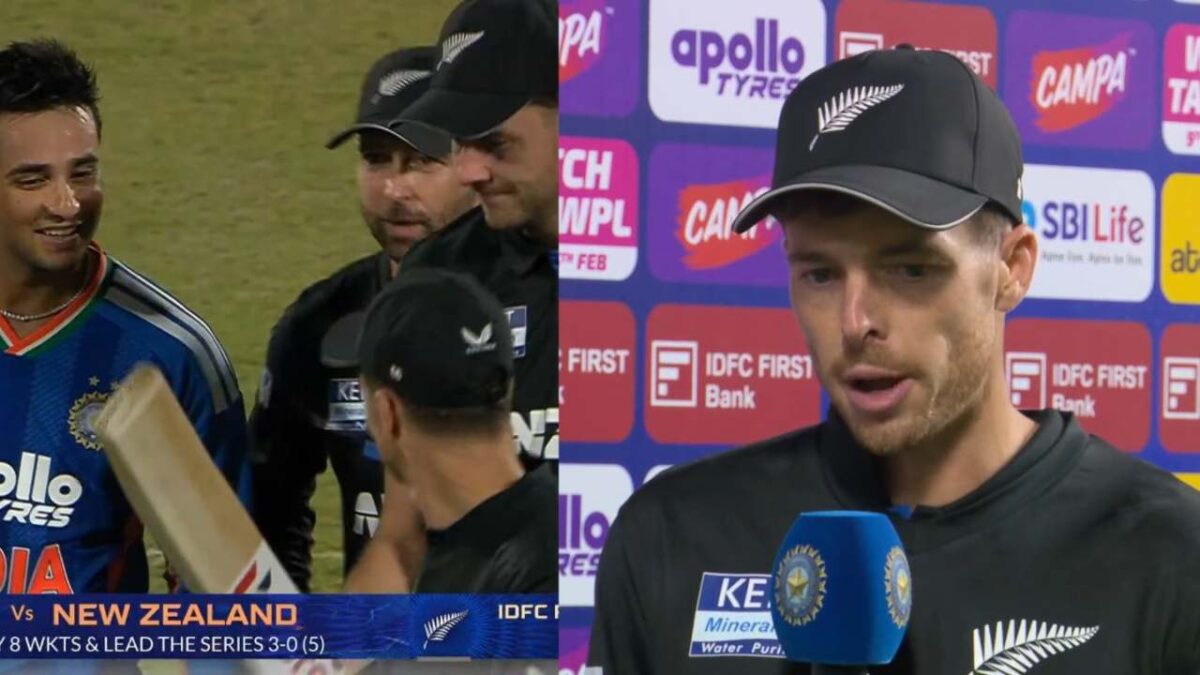 3-0 से हार के बावजूद कप्तान डेरिल मिचेल ने दिया ऐसा बयान, जीत लिया 140 करोड़ भारतीय का दिल, कहा- "यह भारत..."
