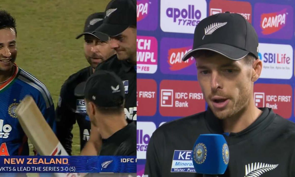 3-0 से हार के बावजूद कप्तान डेरिल मिचेल ने दिया ऐसा बयान, जीत लिया 140 करोड़ भारतीय का दिल, कहा- "यह भारत..."