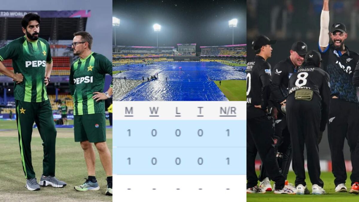न्यूजीलैंड मैच रद्द होने के बाद पाकिस्तान सेमीफाइनल से होगा बाहर! बन गया समीकरण, ये 4 टीम खेलेगी सेमीफाइनल