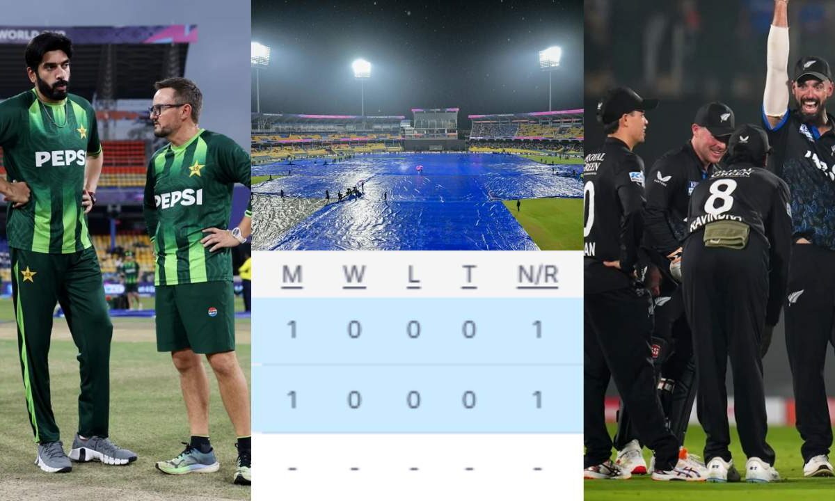 न्यूजीलैंड मैच रद्द होने के बाद पाकिस्तान सेमीफाइनल से होगा बाहर! बन गया समीकरण, ये 4 टीम खेलेगी सेमीफाइनल