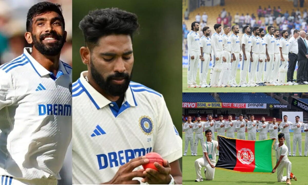 IND vs AFG: बुमराह-सिराज को मौका, गिल कप्तान, अफगानिस्तान के खिलाफ एक टेस्ट के लिए 16 सदस्यीय भारतीय टीम