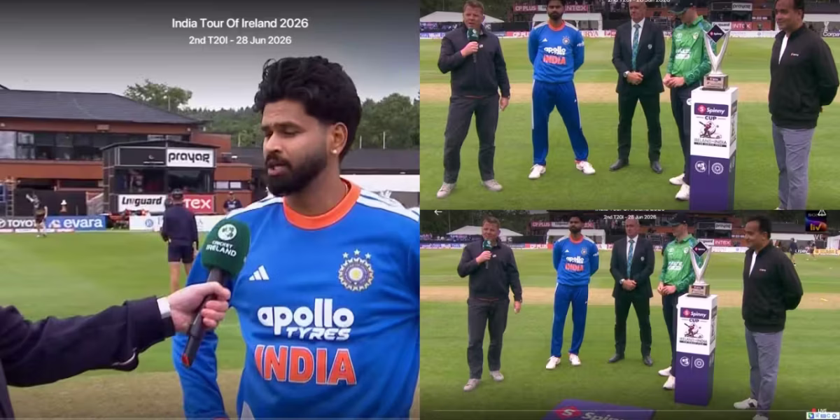 IND vs IRE, TOSS: वैभव को मिला धोखा! इन 2 खिलाड़ी का डेब्यू, श्रेयस ने बताया क्यों नहीं दिया वैभव को मौका!