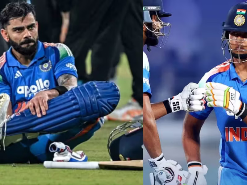 Virat Kohli वनडे सीरीज से हुए बाहर, BCCI ने रिप्लेसमेंट का किया ऐलान, वैभव सूर्यवंशी से घातक बल्लेबाज को मौका
