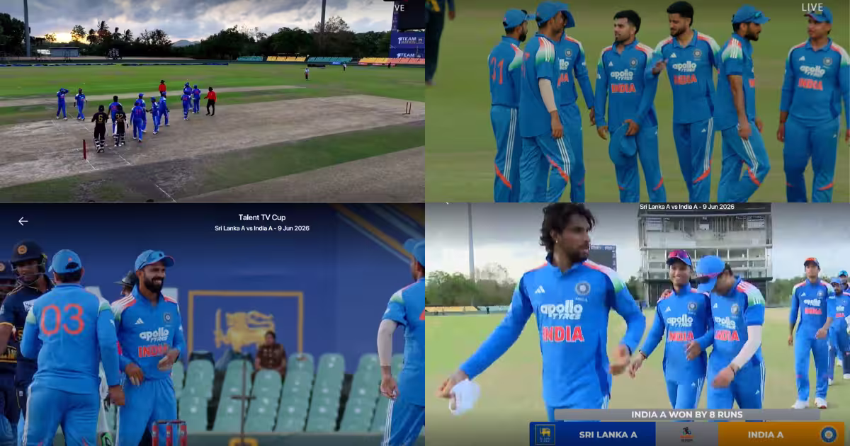 IND A vs SL A