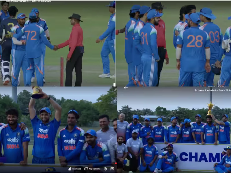 IND A vs SL A: वैभव की आंधी में उड़ा श्रीलंका, फाइनल में श्रीलंका को 66 रन से रौंदा, चैंपियन बनी टीम इंडिया