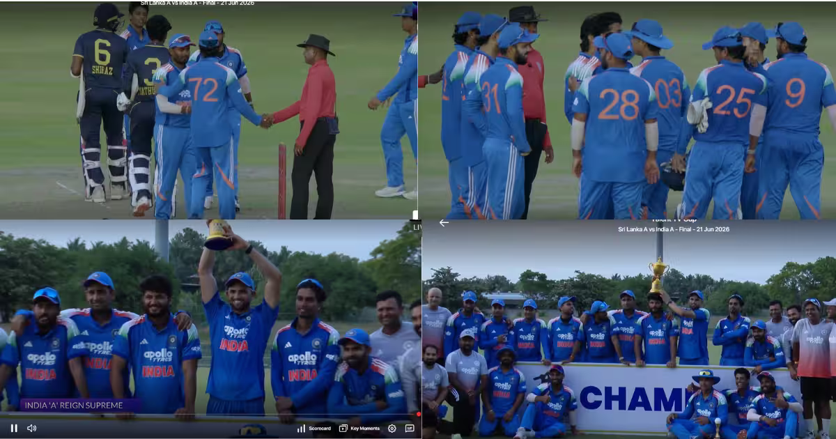 IND A vs SL A: वैभव की आंधी में उड़ा श्रीलंका, फाइनल में श्रीलंका को 66 रन से रौंदा, चैंपियन बनी टीम इंडिया