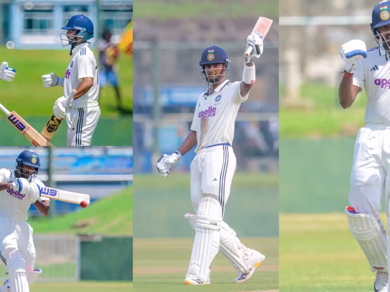 IND A vs SL A: इंडिया ने मचायी तबाही, साईं सुदर्शन का शतक, ध्रुव जुरेल का अर्धशतक, इंडिया ए ने ठोका 333 रन