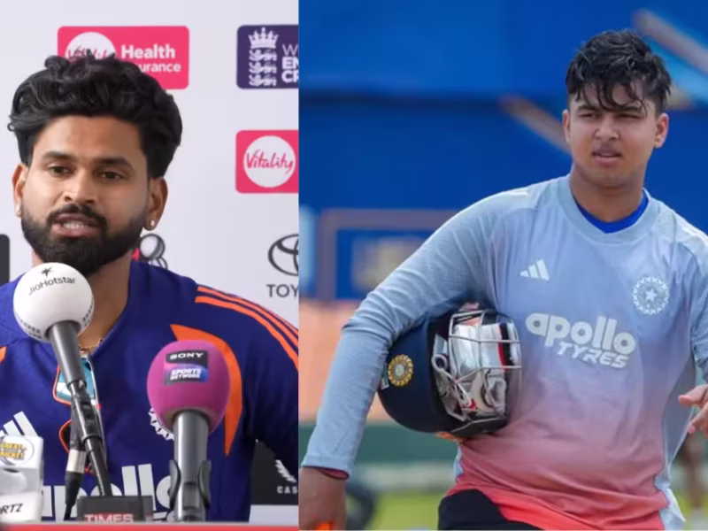 इंग्लैंड सीरीज में भी वैभव को श्रेयस नहीं देंगे मौका? कप्तान ने प्रेस कांफ्रेंस में दिया जवाब