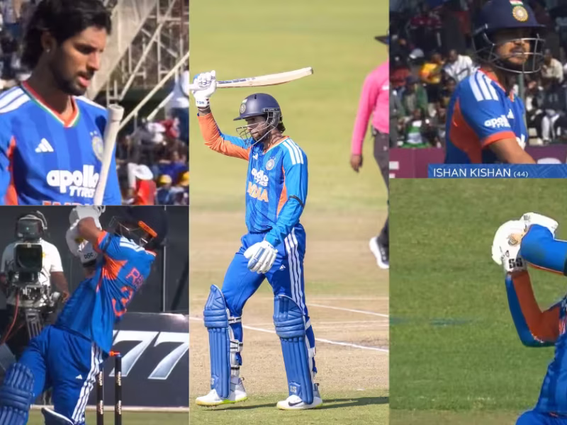 IND vs ZIM: ईशान का तूफ़ान, तिलक नाम का हरारे मैदान में आया बवंडर, अभिषेक-श्रेयस फ्लॉप, भारत ने ठोके 219 रन