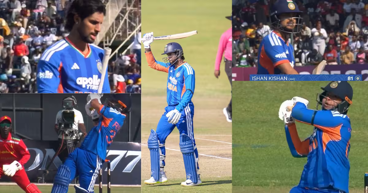 IND vs ZIM: ईशान का तूफ़ान, तिलक नाम का हरारे मैदान में आया बवंडर, अभिषेक-श्रेयस फ्लॉप, भारत ने ठोके 219 रन