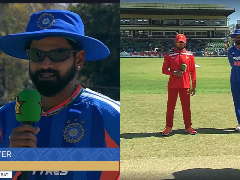 IND vs ZIM: ज़िम्बाब्वे के खिलाफ आखिरी टी20 के लिए श्रेयस ने पूरी तरह से बदला प्लेइंग XI, पांड्या जैसे घातक ऑलराउंडर को मौका