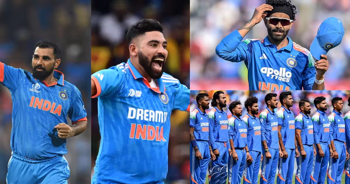शमी-सिराज की वापसी, जडेजा बाहर, ODI WORLD CUP 2027 के लिए भारतीय टीम की प्लेइंग XI का ऐलान