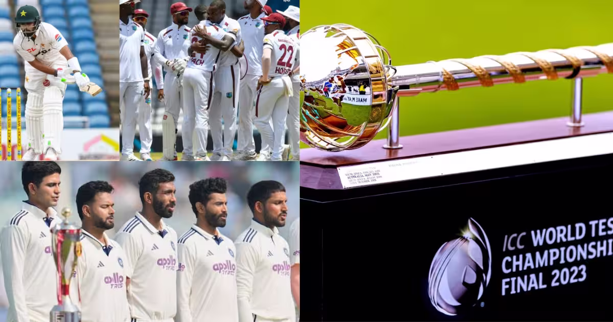 वेस्टइंडीज से पाकिस्तान की शर्मनाक हार के बाद वर्ल्ड टेस्ट चैंपियनशिप पॉइंट टेबल में भारत को हुआ बम्पर फायदा, जानिए रैंकिंग