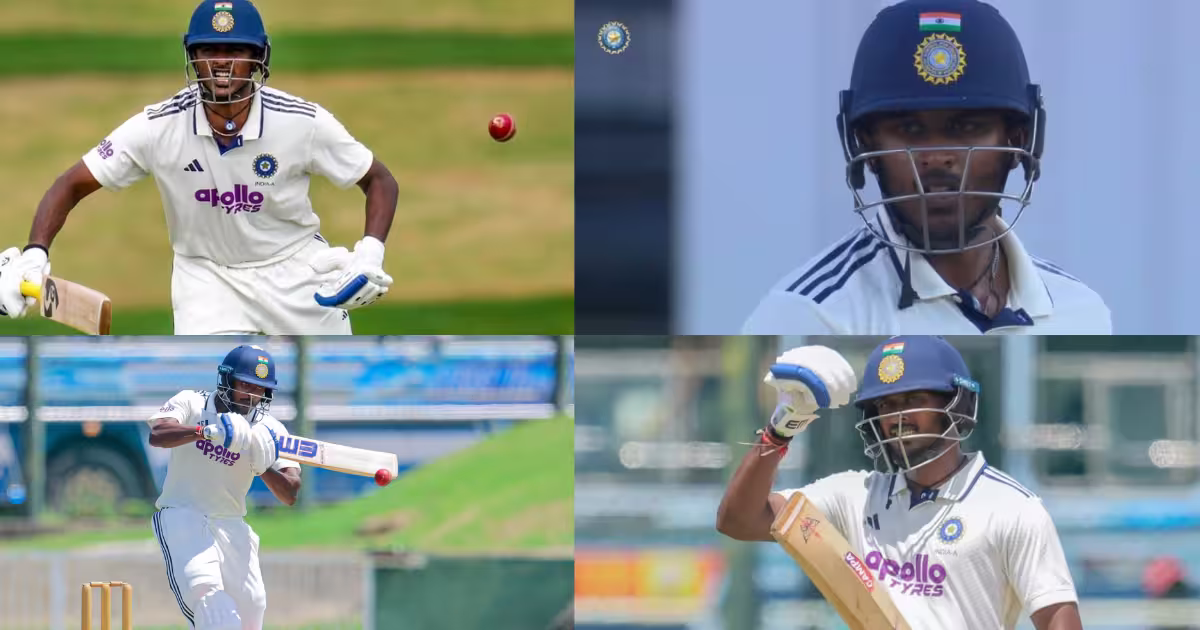IND A vs SL A: शतक, शतक...साईं सुदर्शन ने श्रीलंका में खूब की कुटाई, एक के बाद एक ठोका शतक, भारत ने बनाया