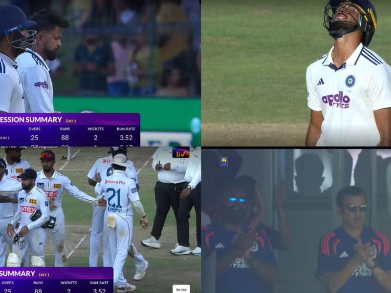 IND vs SL: 4 4 4 4…देवदत्त पद्दिकल ने पहले दिन मचाया कोहराम, कूटा 117 रन, भारत ने ठोका 300/5