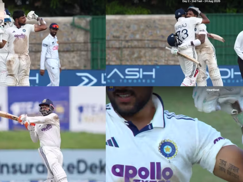 IND vs SL: पहले चोटिल पंत ने काटा ग़दर, फिर फौजी के बेटे जुरेल ने ठोका शतक, भारत ने 503 का दिया लक्ष्य