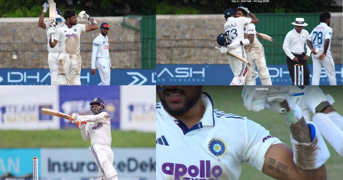 IND vs SL: पहले चोटिल पंत ने काटा ग़दर, फिर फौजी के बेटे जुरेल ने ठोका शतक, भारत ने 503 का दिया लक्ष्य