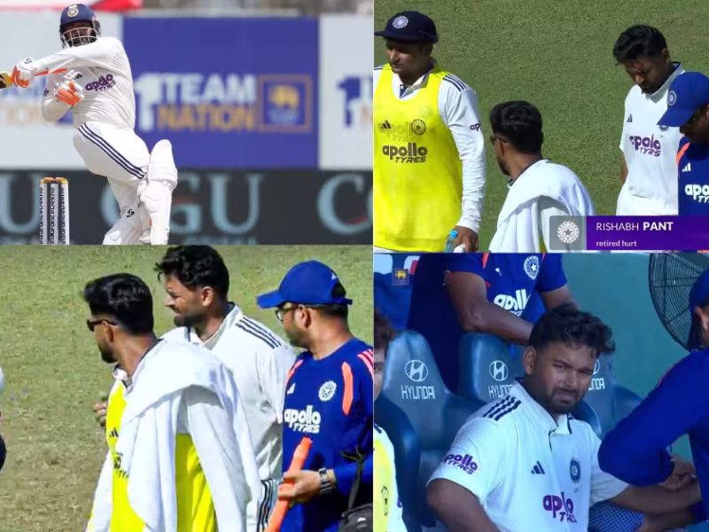IND vs SL: बीच मैच में ऋषभ पन्त ने छोड़ा मैदान! भारत को लगा बड़ा झटका! इस वजह से बाहर हुए पंत!