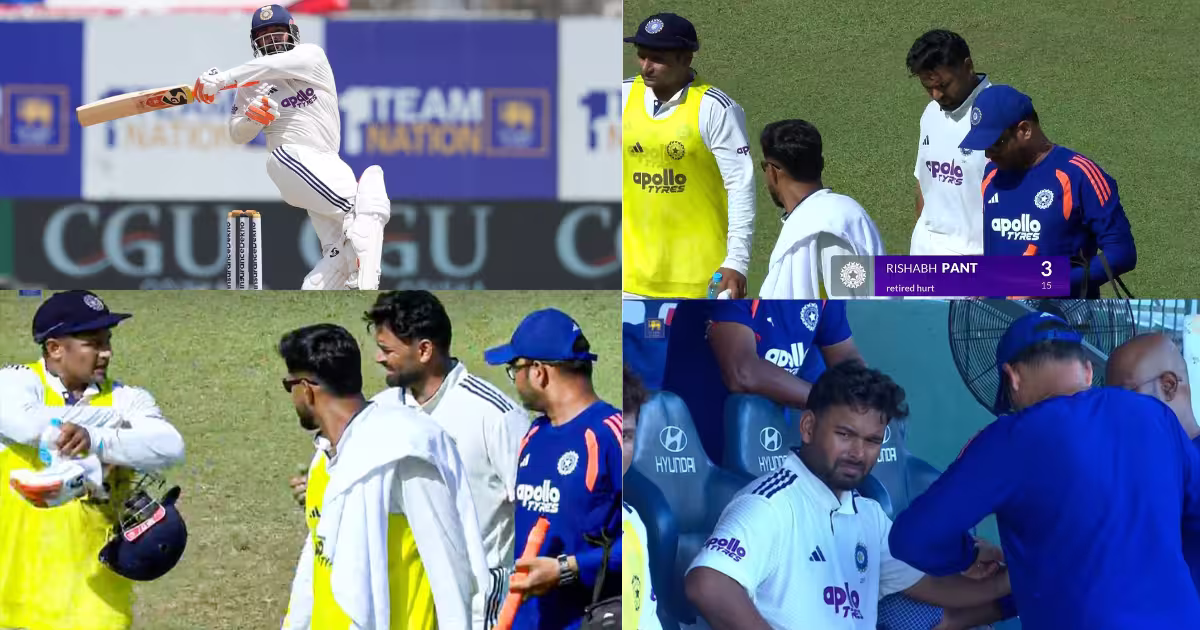 IND vs SL: बीच मैच में ऋषभ पन्त ने छोड़ा मैदान! भारत को लगा बड़ा झटका! इस वजह से बाहर हुए पंत!