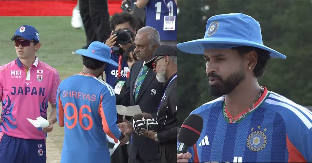 IND vs JAP, TOSS: श्रेयस ने टॉस जीत कर वैभव को किया बाहर, कप्तान ने दिया बयान