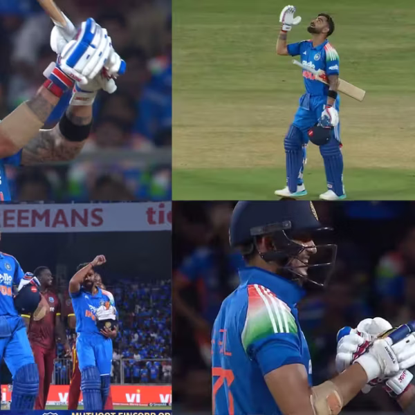 IND vs WI: 6 6 6 6 6…. 9 छक्का 10 चौका, विराट नाम का आया तूफ़ान, गिल ने भी ठोका शतक, कोहली ने दिलाया जीत