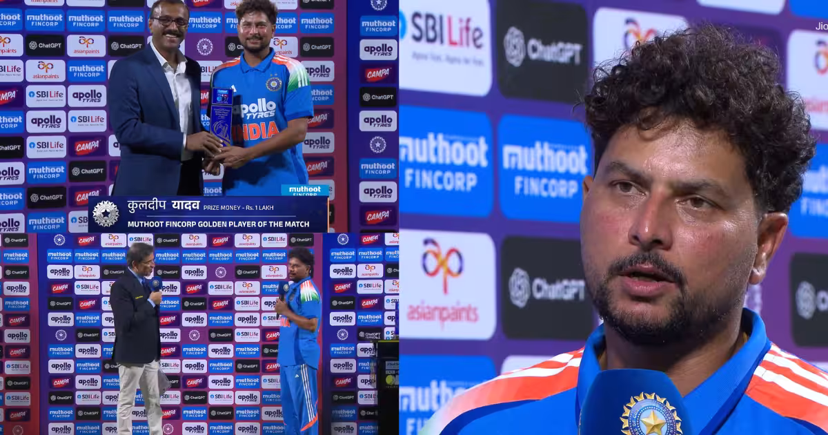 Kuldeep Yadav: "मुझे खराब लग रहा, ये विराट का...", प्लेयर ऑफ़ मैच का कुलदीप ने बताया असली हक़दार
