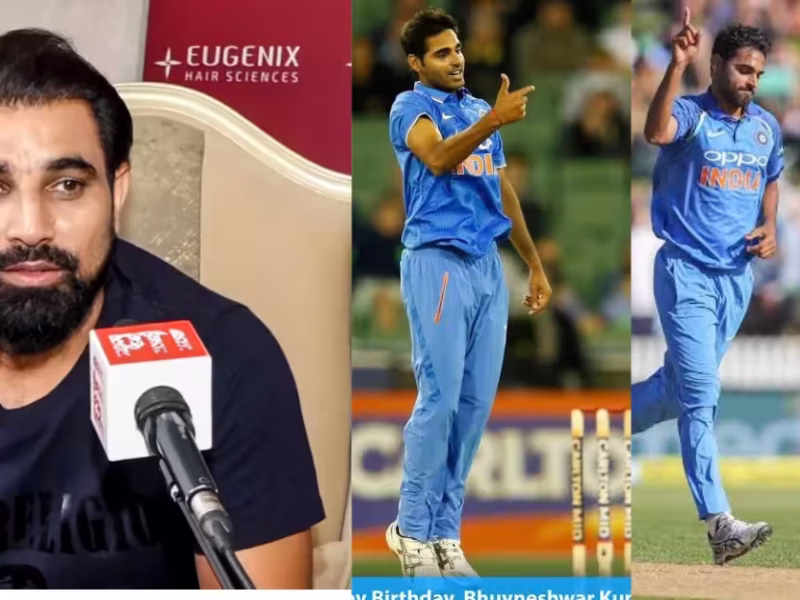 “उनके सेलेक्शन से मुझे कोई फर्क नहीं पड़ता”, भुवनेश्वर कुमार के चयन पर मोहम्मद शमी का बड़ा बयान